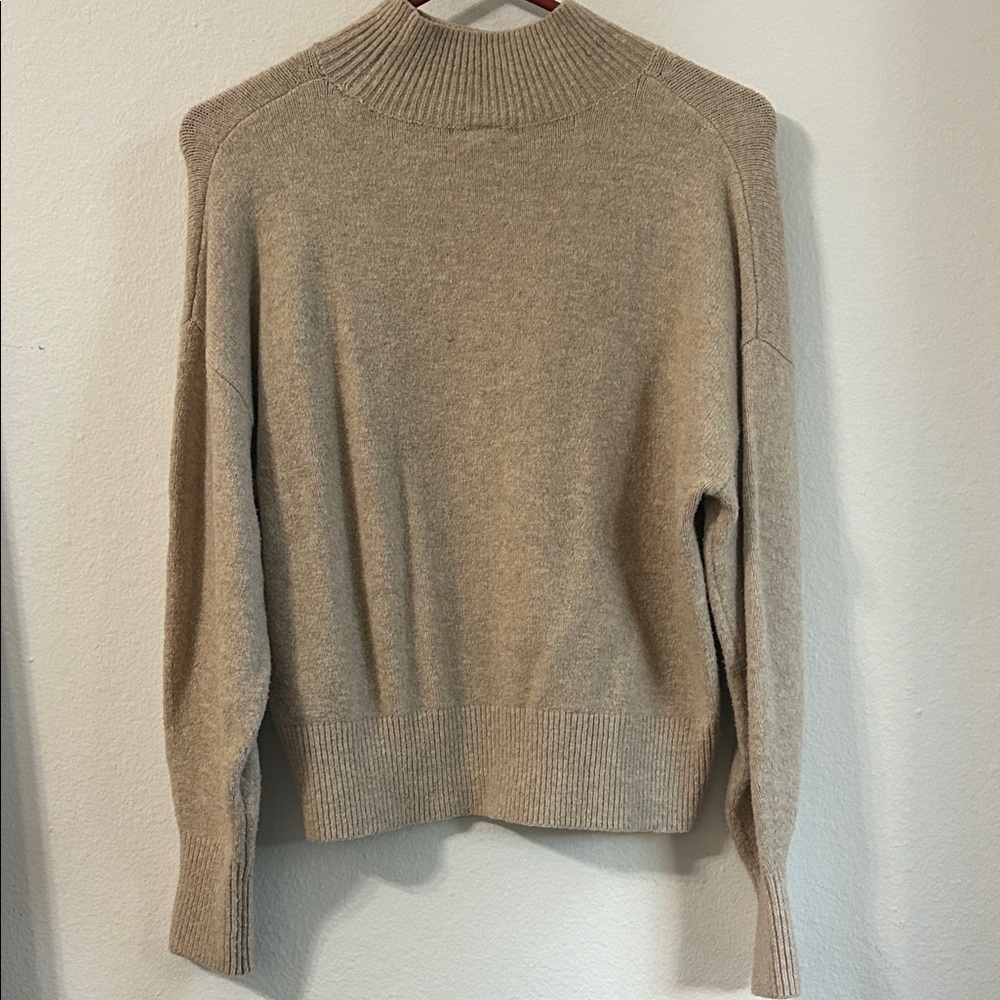 H&M Taupe Turtleneck Sweater